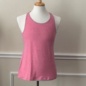 PMX LOOSE TANK - Pink Heather